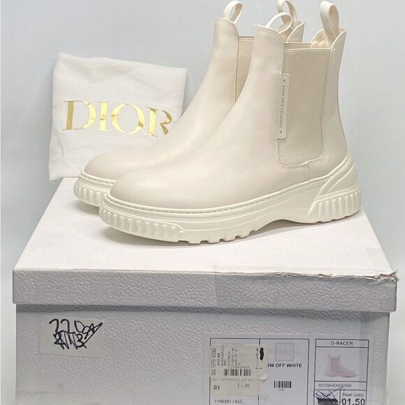 Dior D-Racer Ankle Leather Boot size 38 - Picture 14 of 16